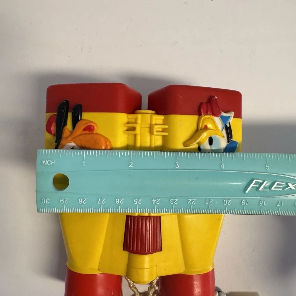 Vintage Walt Disney Mickey Mouse Binoculars Donald Duck Pluto Child Size